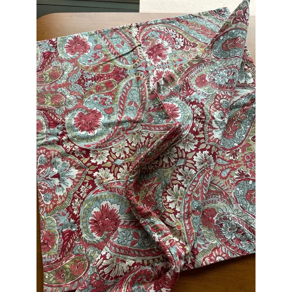 Bella Paisley Pottery Barn Euros shams Set of 2